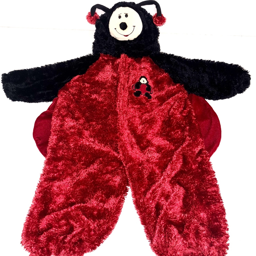 Chrisha Playful Plush Ladybug Costume Size 2 4